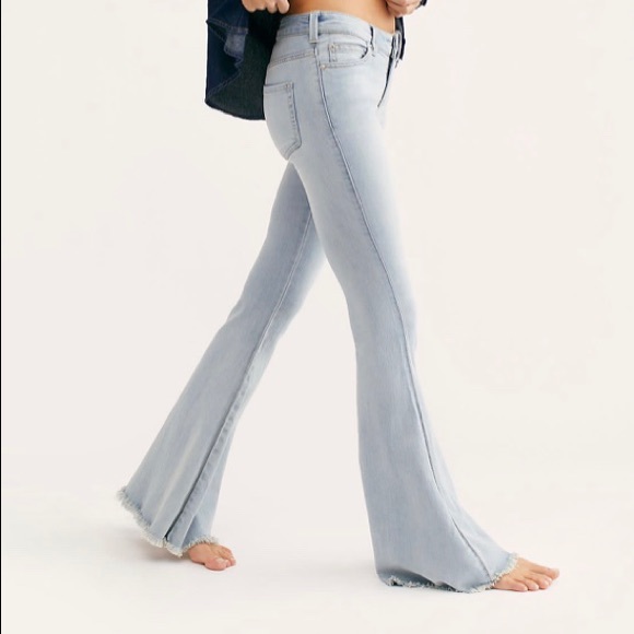 Free People Denim - NWT Free People Denim Super Flare Jeans